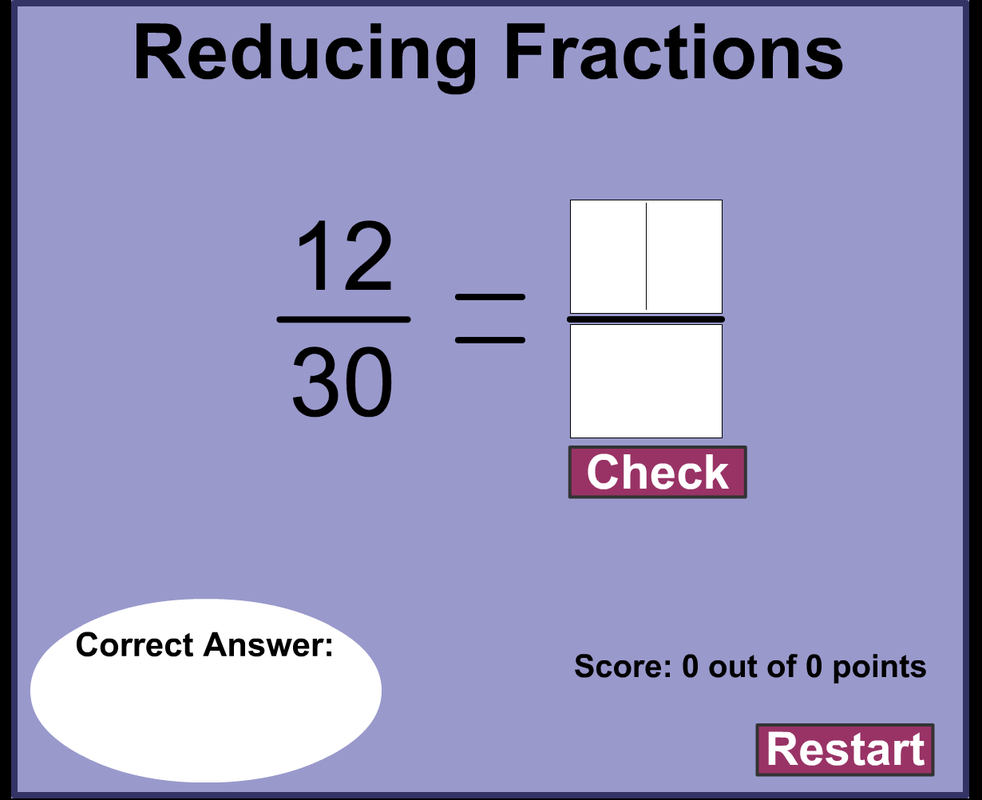 Get Online Help with Your Simplifying Fractions Worksheet